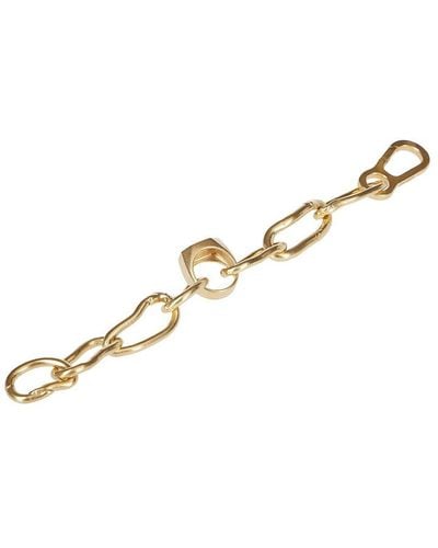 Ambush Ring Chain Link Bracelet - Metallic