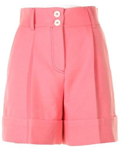 See By Chloé Cuffed Bermuda Shorts - Pink