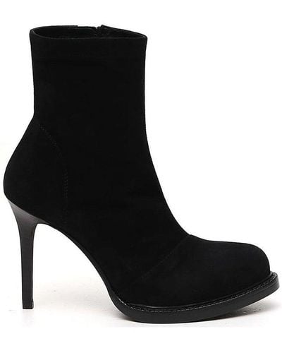 Ann Demeulemeester Heeled Ankle Boots - Black