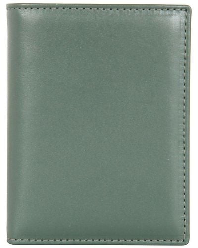 Comme des Garçons Classic Leather Line Wallet - Green