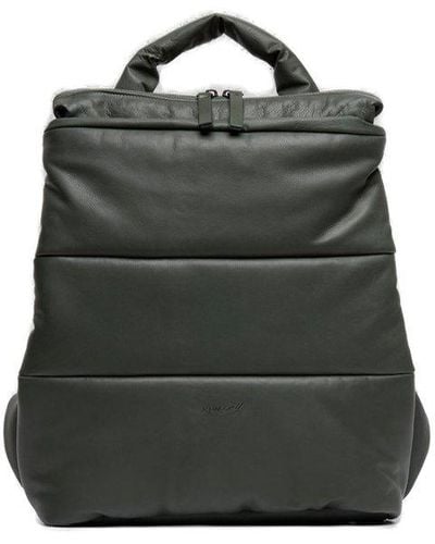 Marsèll Padded Zip-up Backpack - Black