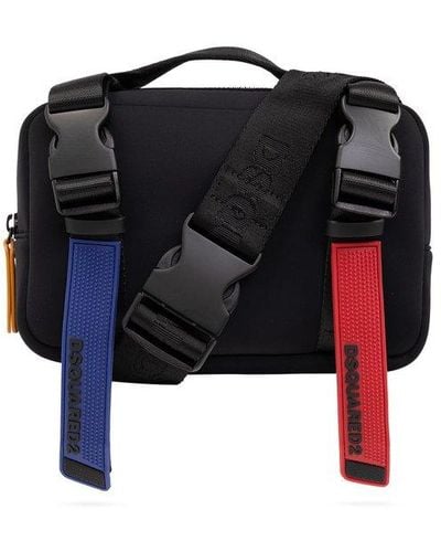 DSquared² Belt Bag With Logo - Black