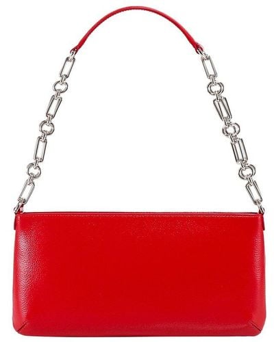 BY FAR Holly Shoulder Bag - Red