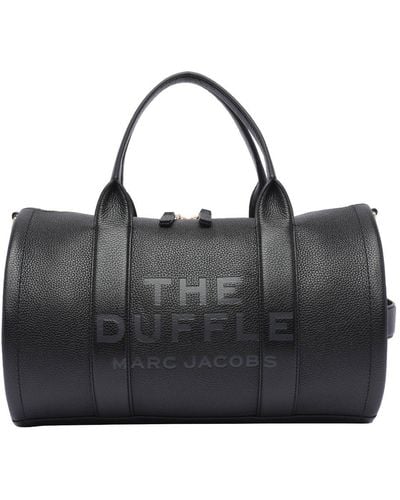 Marc Jacobs Zip-up Large Duffle Bag - Black