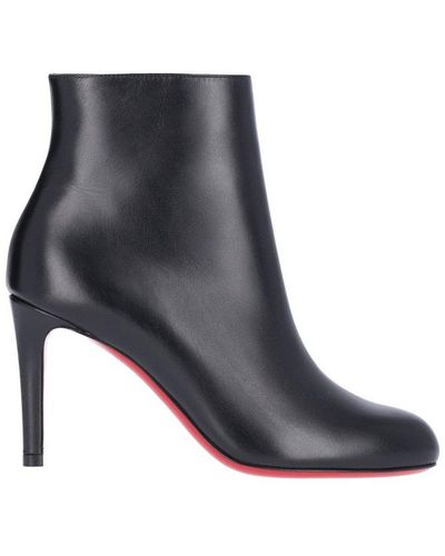 Christian Louboutin Turela 85 Leather Ankle Boots