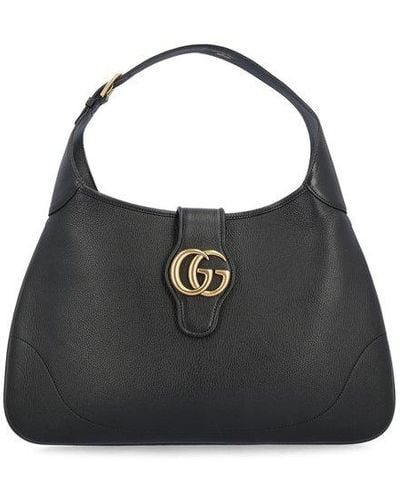 Gucci Aphrodite Medium Shoulder Bag - Black