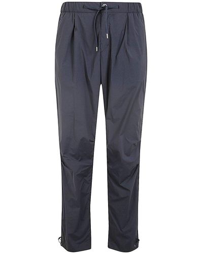 Herno Lightweight Drawstring Track Trousers - Blue