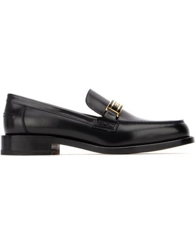 Dior Code Loafers - Black