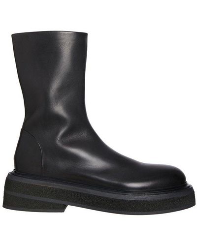 Marsèll Platform-sole Boots - Black