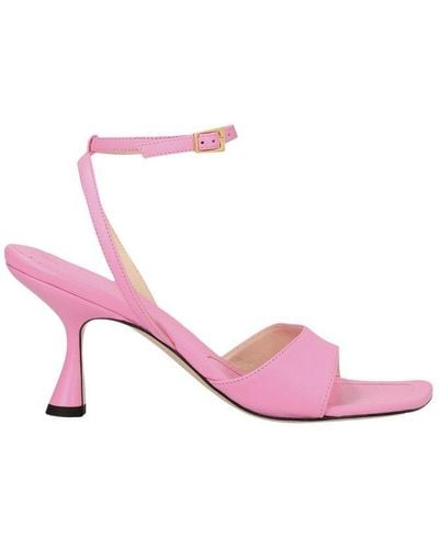 Wandler Strappy Heeled Sandals - Pink