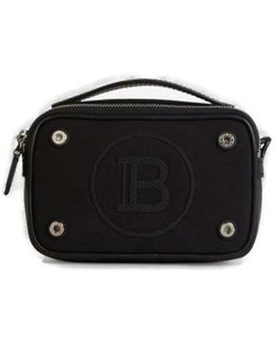 Balmain Small Logo Bag - Black