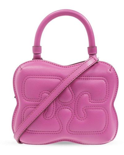 Ganni ‘Butterfly’ Shoulder Bag - Pink