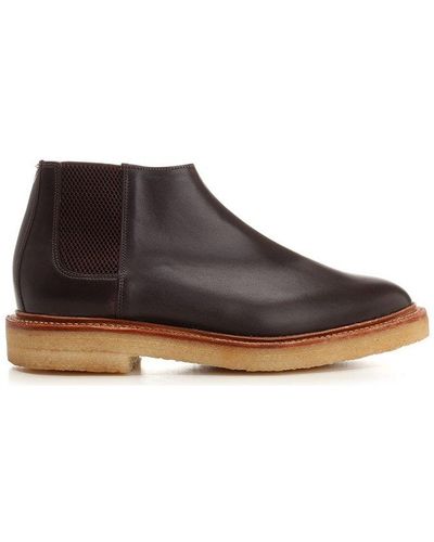 Thom Browne Mid-top Chelsea Boots - Brown