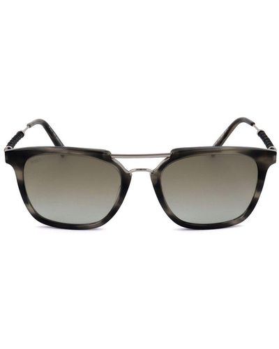 Tod's Pilot Frame Sunglasses - Black