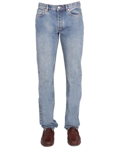 A.P.C. Faded Slim-fit Jeans - Blue