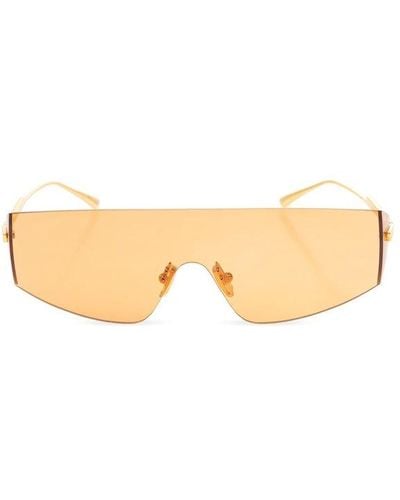 Bottega Veneta Oversized Frame Sunglasses - Natural
