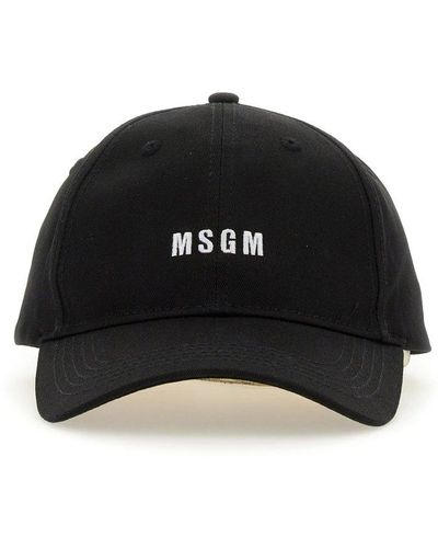 MSGM Baseball Cap - Black