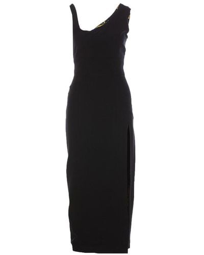 Versace Sleeveless Maxi Dress - Black
