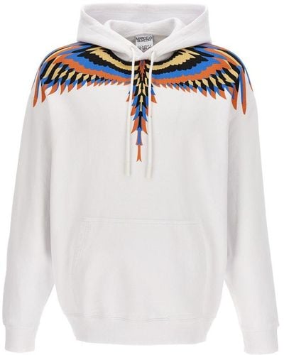 Marcelo burlon shop fire cross hoodie