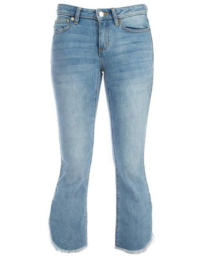 MICHAEL Michael Kors Cropped Flared Jeans - Blue