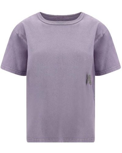 T By Alexander Wang T-shirt Essential - Purple