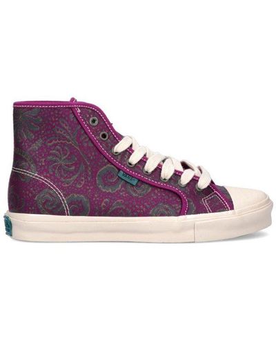 Vans Taka Hayashia Og Style 24 Lx High-top Sneakers - Purple