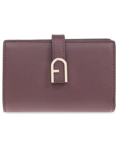 Furla 'flow Medium' Wallet, - Purple