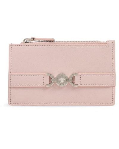 Versace Medusa '95 Zipped Wallet - Pink