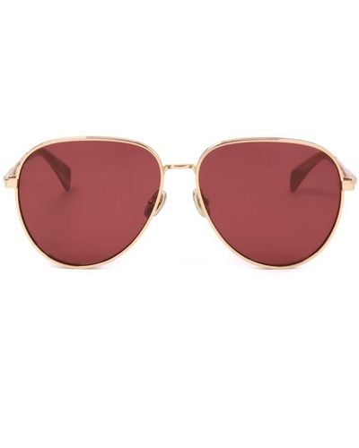 Lanvin Aviator Frame Sunglasses - Pink