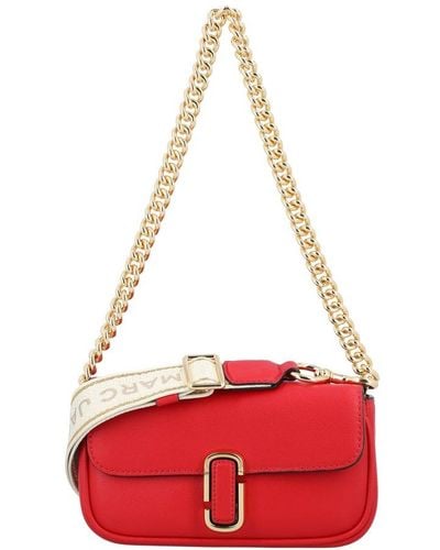 Marc Jacobs J Marc Leather Bag - Red