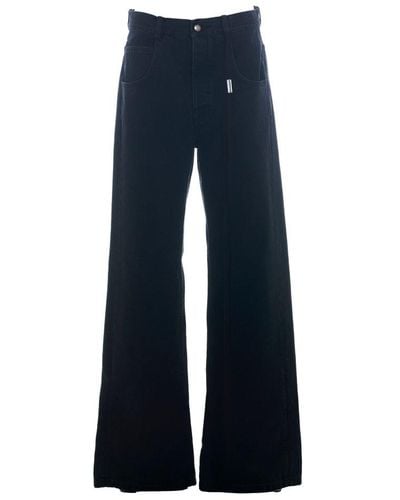 Ann Demeulemeester Claire 5 Pockets Comfort Trousers - Blue