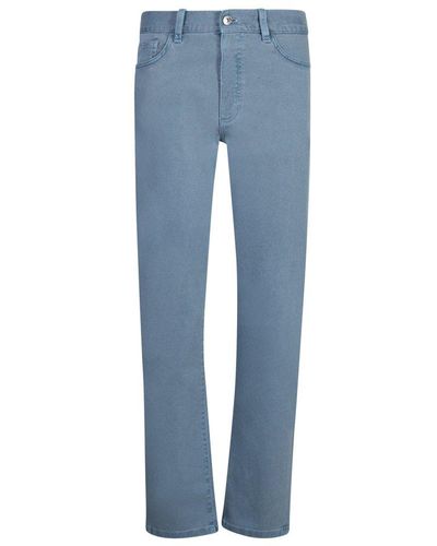 Zegna Straight-leg Jeans - Blue