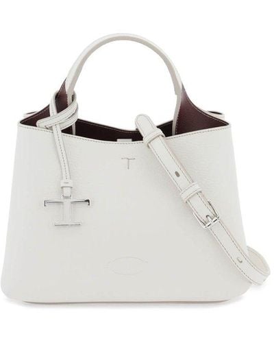 Tod's Micro Leather Bag - Natural
