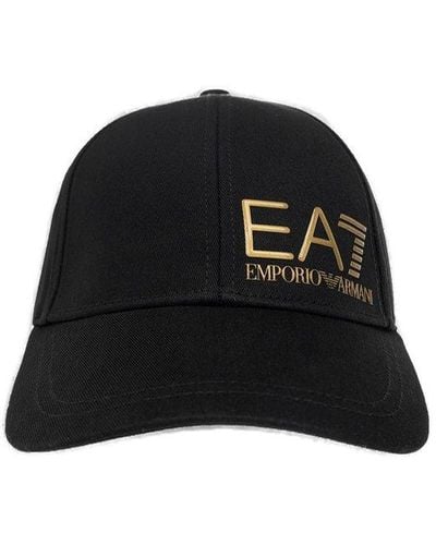 EA7 Baseball Cap - Black