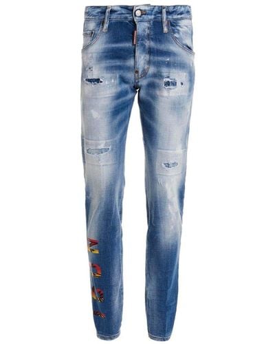 DSquared² Skater Jeans - Blue