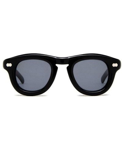 AKILA Jive Round Frame Sunglasses - Black