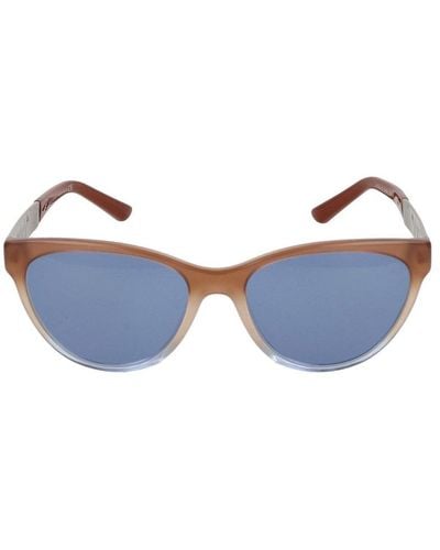 BVLGARI Cat Eye Frame Sunglasses - Blue