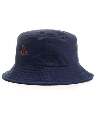 Vivienne Westwood Bucket Hat - Blue