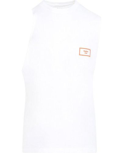 Martine Rose Logo Vest Tshirt - White