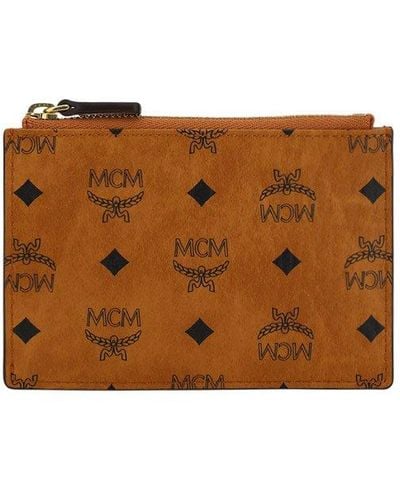 mcm clutch wallet