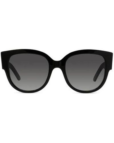 Dior Wil Bu 54mm Cat Eye Sunglasses - Black
