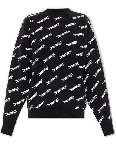 Ambush Sweater With Logo, ' - Black