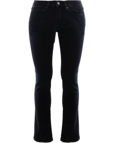 Acne Studios Low-rise Slim-fit Jeans - Black