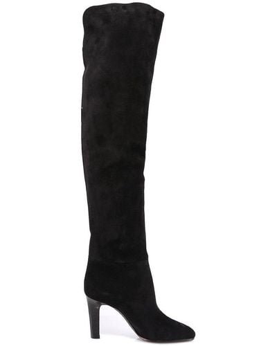 Saint Laurent Jane Over-the-knee Boots - Black