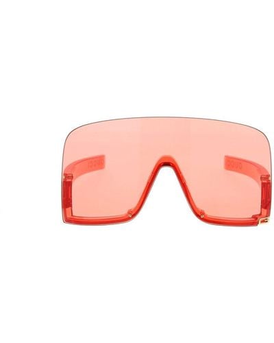 Gucci Oversized Frame Sunglasses - Pink
