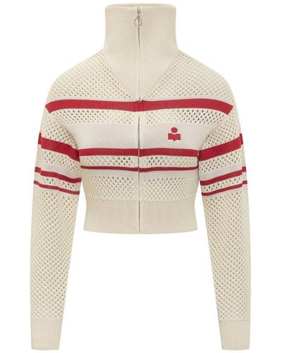 Isabel Marant Alec Cardigan - White