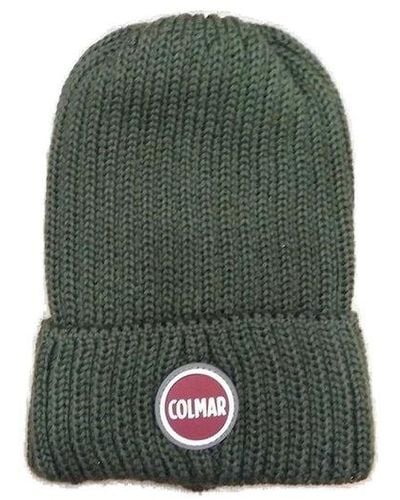 Colmar Logo-patch Knitted Beanie - Green