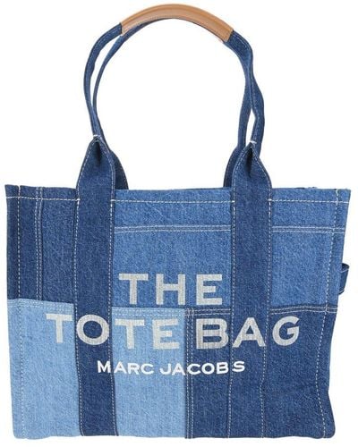 Marc Jacobs The Denim Tote Bag - Blue