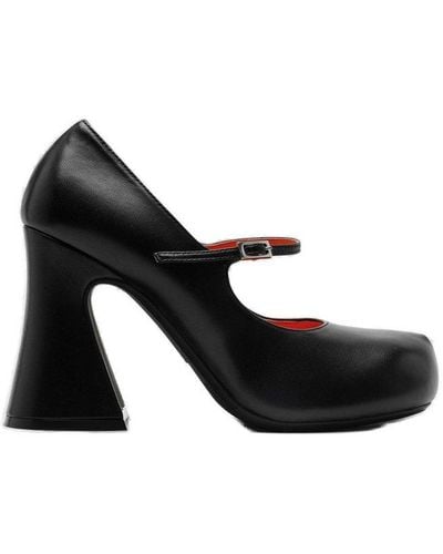 Marni Mary Jane Court Shoes - Black