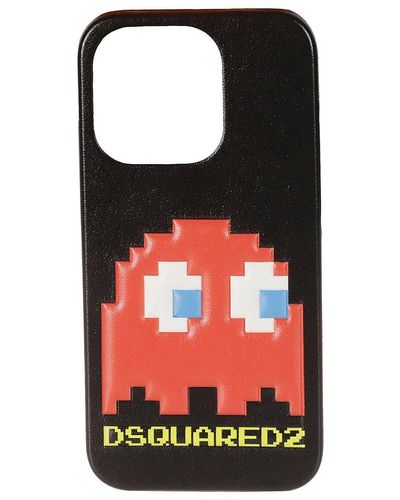 DSquared² Pac-man Iphone Cover - Black